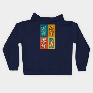 Soda pop art Kids Hoodie